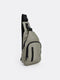 Zippered Men's Chest Bag